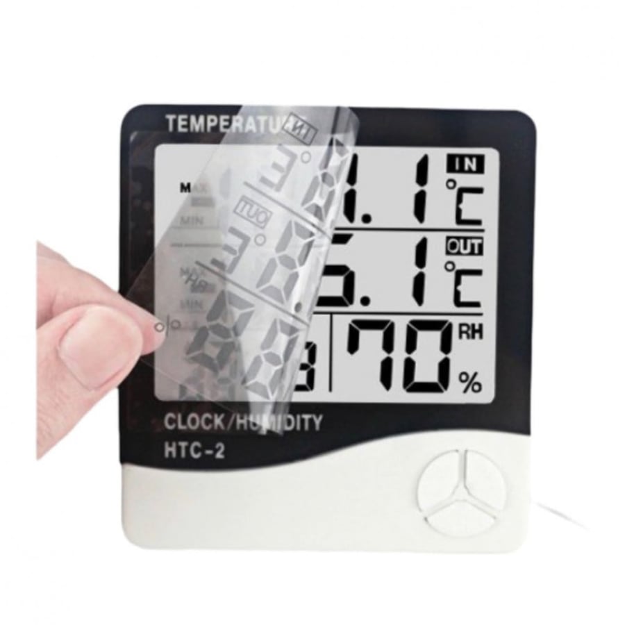 مقياس درجة حرارة ورطوبة شاشةLCD TEMPERATURE - متجر قطتي الجميلة