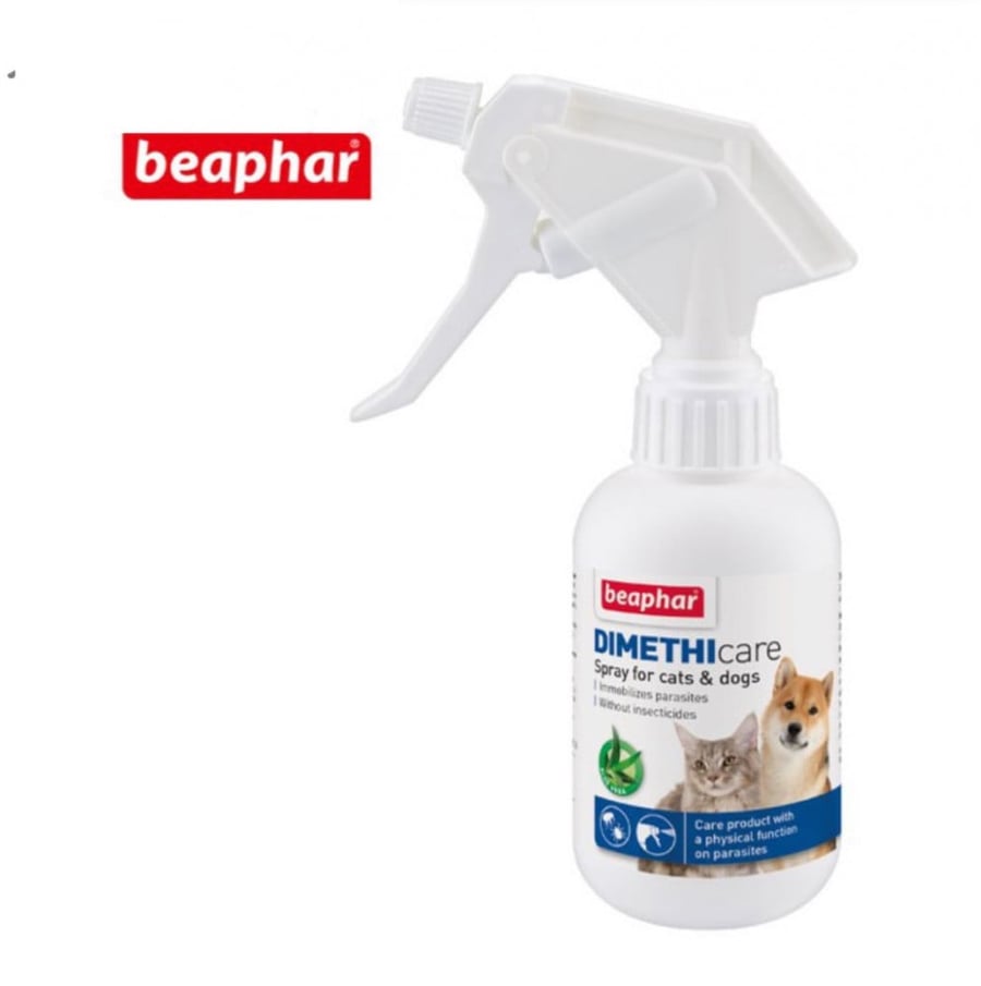 بخاخ التخلص من الحشرات علاج العث - Beaphar Dimethi Care Flea Tick