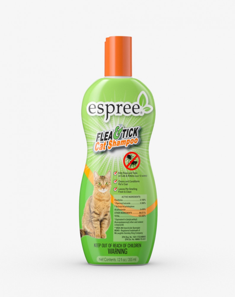 اسبري شامبو القطط للتخلص من البراغيث Espree 375ml - متجر قطتي الجميلة