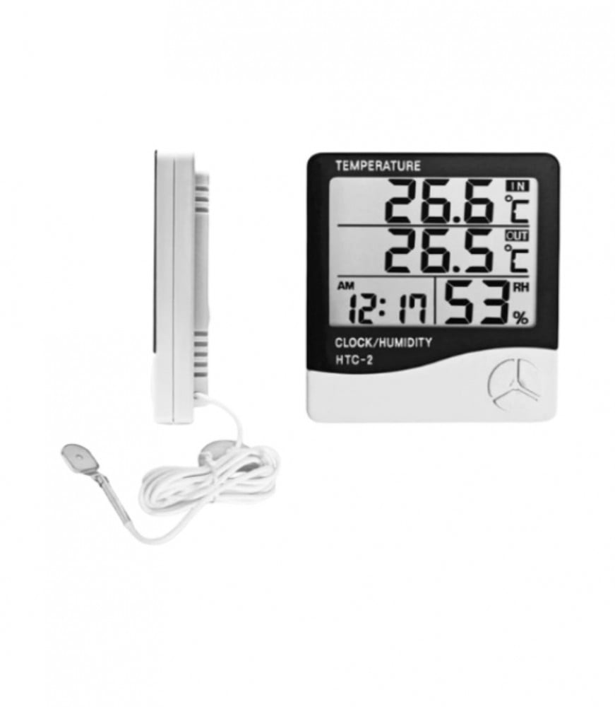 مقياس درجة حرارة ورطوبة شاشةLCD TEMPERATURE - متجر قطتي الجميلة