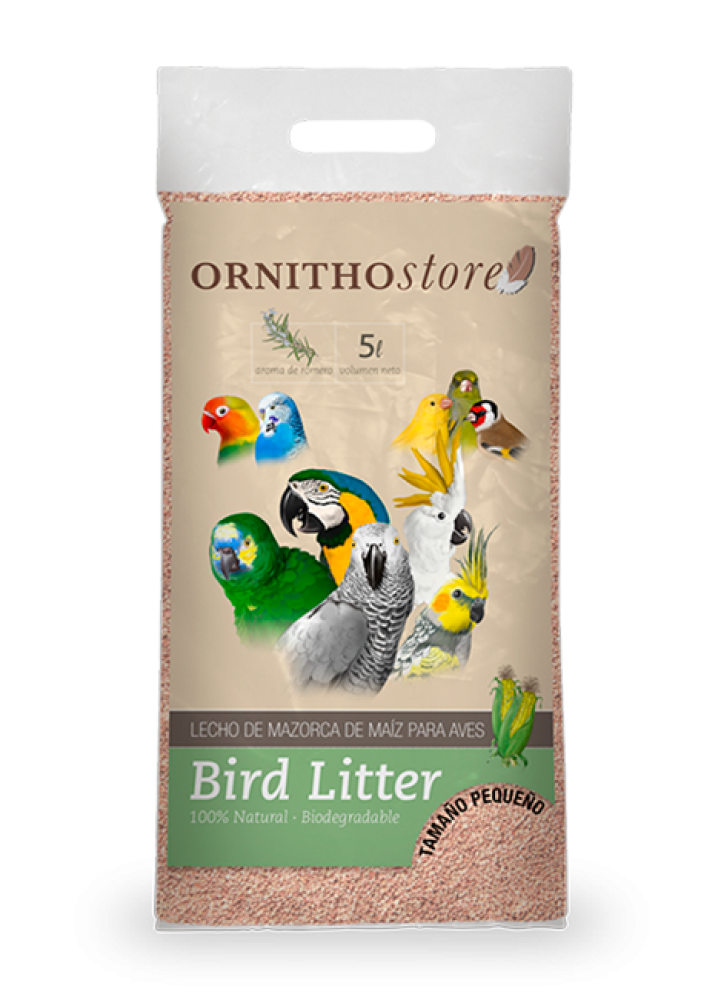 bird litter 5l small size نشارة الذرة الحجم الصغير من سيتاكوس