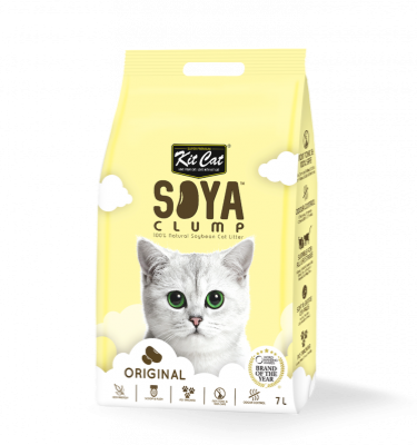 كت كات رمل الصويا اوريجنال KITCAT SOYA CLUMP - رمل قطط غير معطر