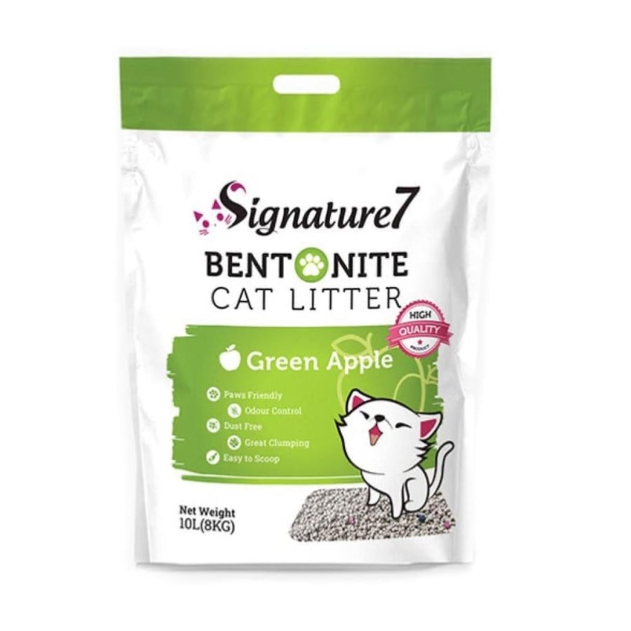 رمل سيقنتشر رمل البنتونيت رمل قطط من سيجنتشر Signature7 cat Litter