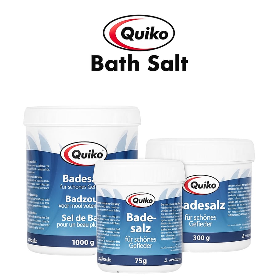 ملح الاستحمام للطيور كويكو Quiko Bath Salt ملح طيور مستلزمات طيور