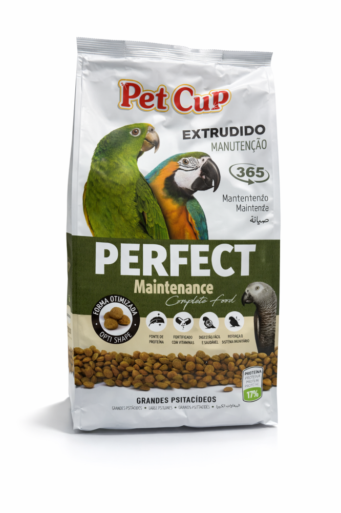 Pet Cup بيت كوب غذاء ببغاوات يومي Perfect Maintenance Parrot Food