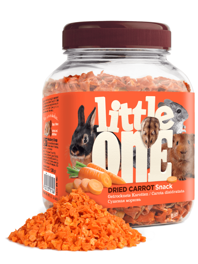 ليتل ون سناك الجزر المجفف 100 جرام Little One Dried Carrot Snack 100g
