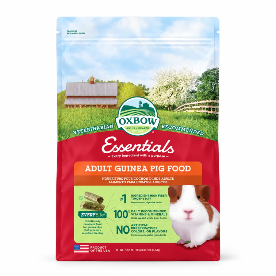 أوكسبو طعام الوبر بالبرسيم - متجر قطتي الجميلة - OXBOW Guinea Pig Food