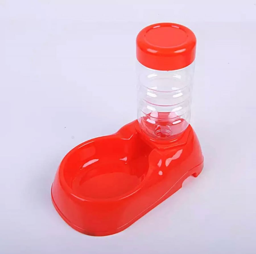 مشربية ومأكلية اقتصادية للقطط والحيوانات الاليفة - حجم صغير  350ml Dispenser Waters or Food For Cats,Small Animals