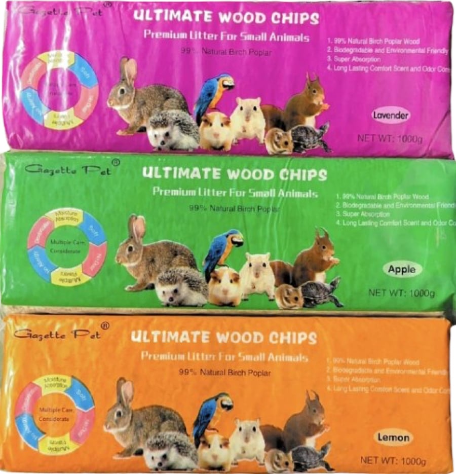 نشارة خشب للطيور والحيوانات الصغيرة Gogatti Pet Ultimate wood Chips 10