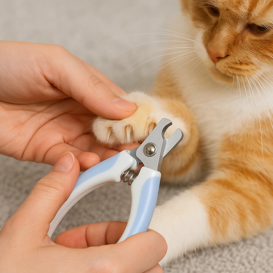 مقص أظافر الحيوانات الاليفة Pet Nail Scissors - مستلزمات قطط وحيوانات