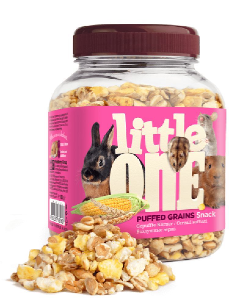 ليتل ون سناك ومكافآت الهامستر والارانب حبيبات الذرة - Little One