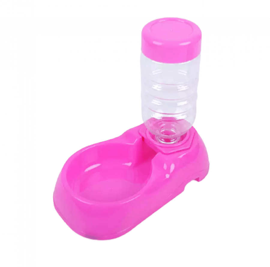 مشربية ومأكلية اقتصادية للقطط والحيوانات الاليفة - حجم صغير  350ml Dispenser Waters or Food For Cats,Small Animals