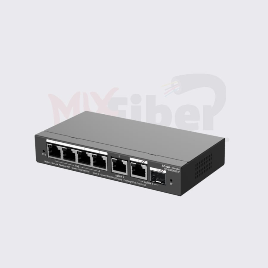 سويتش روجي POE 6 port