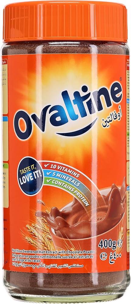 اوفالتين مستخلص الشعير بالشوكولاته مستورد 400g Ovaltine