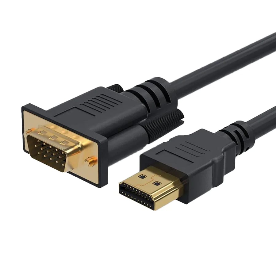 M   M طول 3 متركابل تحويل من hdmi إلى vga  - الدويغري