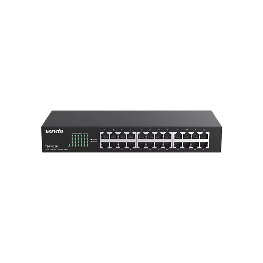 سويتش Tenda TEG1024D ‏24-Port Gigabit Ethernet