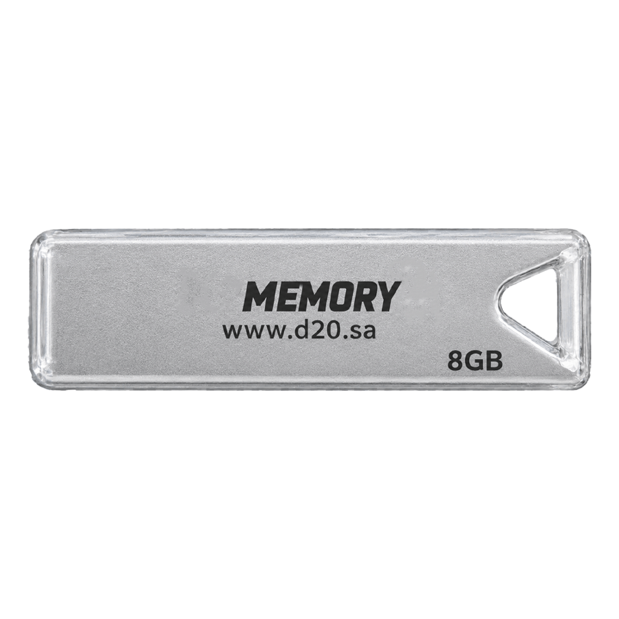 فلاش ميموري 3.0 فضي معدني 8GB