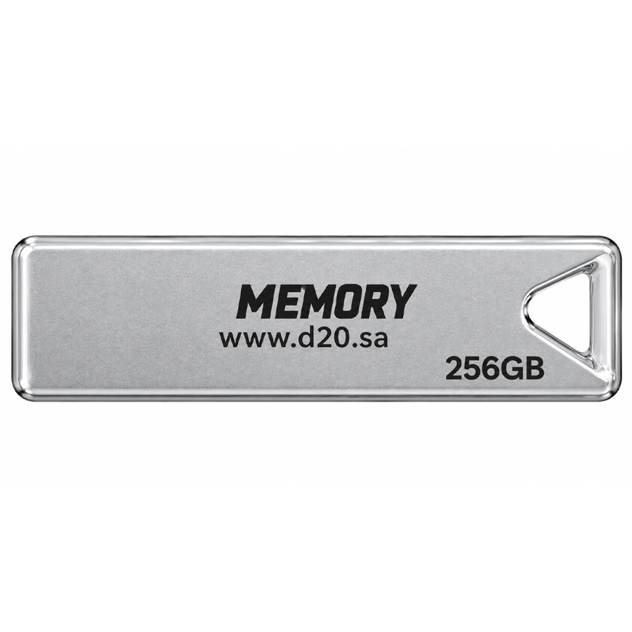 فلاش ميموري 3.0 فضي معدني 256GB