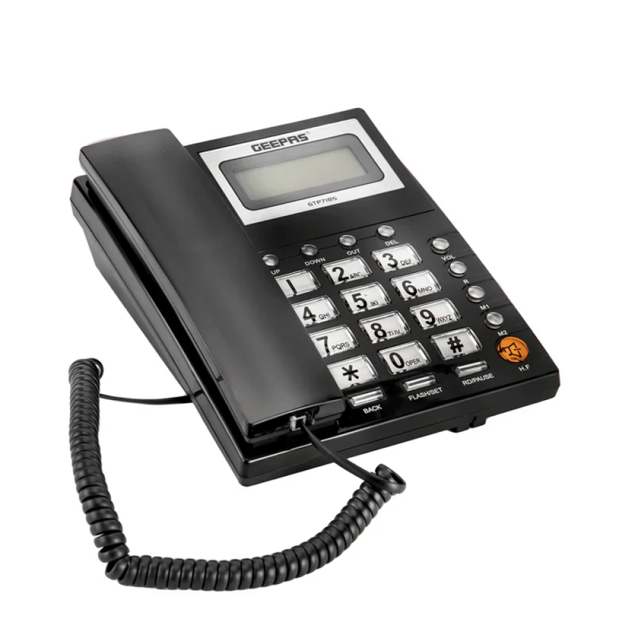 تلفون ارضي جيباس اسود GTP7185