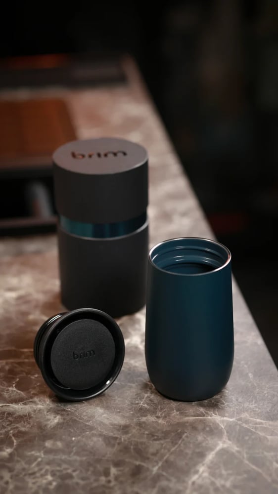 Atlas 10oz Ceramic Interior Reusable Cup Brim | كوب بريم 10 اونص