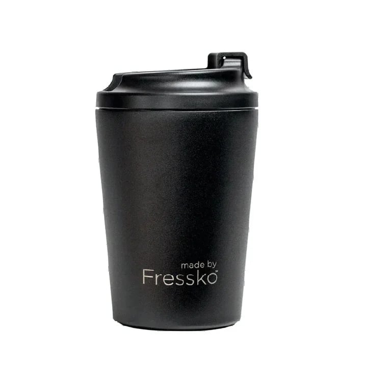 Coal Ceramic Interior Reusable Cup - Fressko (12 oz )