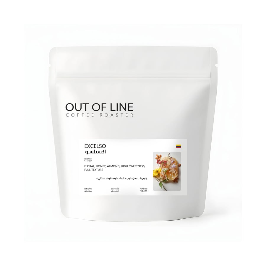 خوخ كولومبيا 125 جرام Out of line
