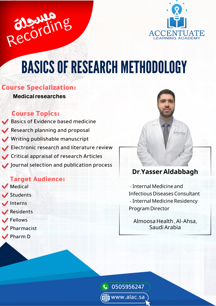 Basics of research methodology