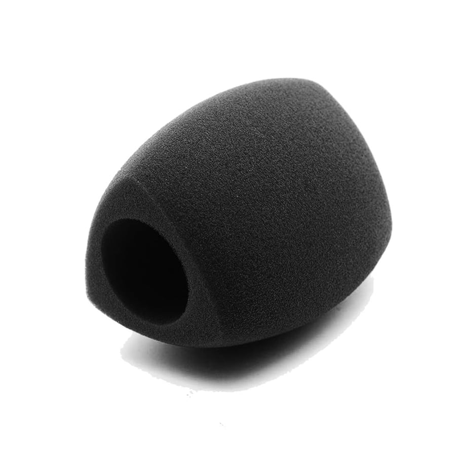 NEDA NA-2F Microphone Foam sponge اسفنج فلتر قابل للطباعة حجم كبير من نداء يساعد في تخفيض الضجيج أسود اللون للجوامع - للمدارس - للمنازل - للحفلات