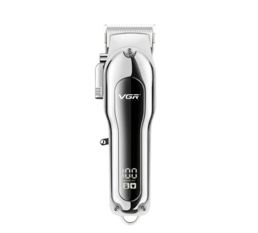 VGR V-680 Professional Hair Clipper ماكينة قص شعر احترافية من في جي آر بشاشة LED وبطارية 2000mAh