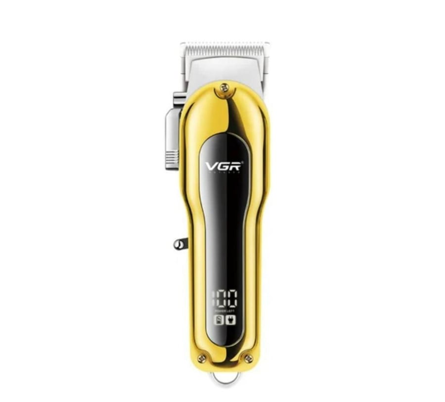 VGR V-680 Professional Hair Clipper ماكينة قص شعر احترافية من في جي آر بشاشة LED وبطارية 2000mAh