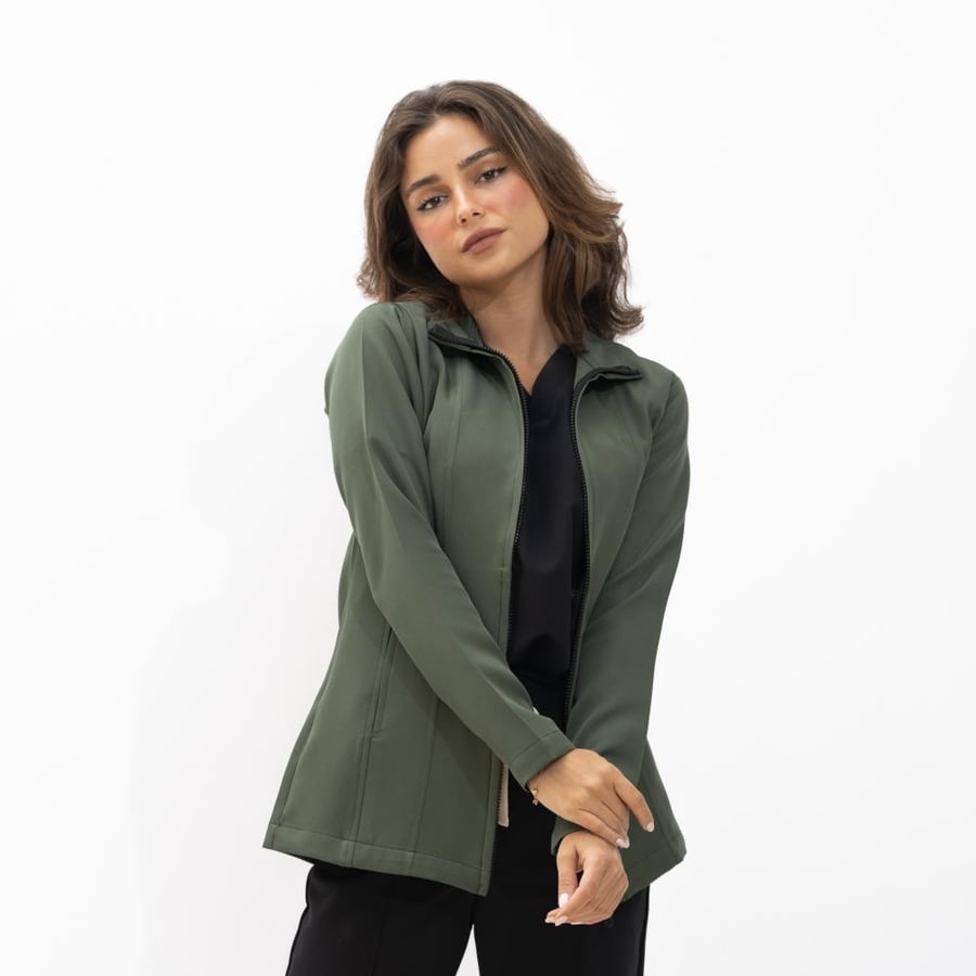 Light green women's jacket