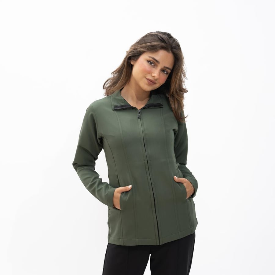 Light green women's jacket