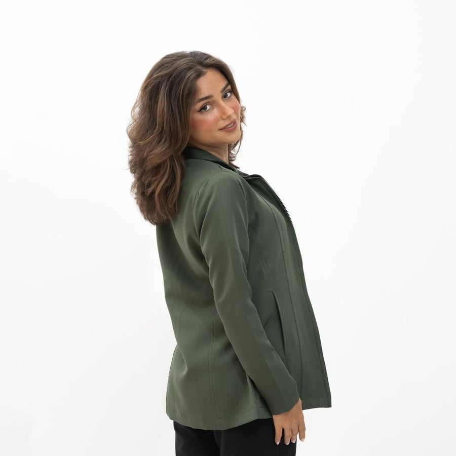 Light green women's jacket