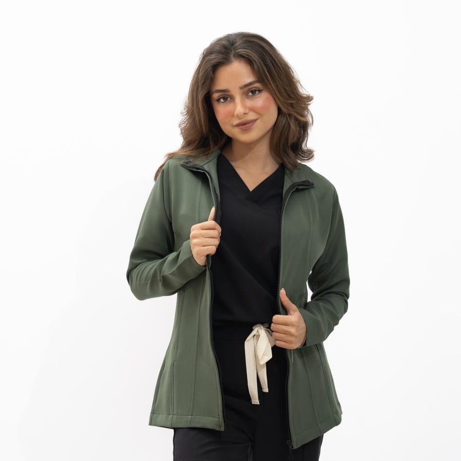 Light green women's jacket