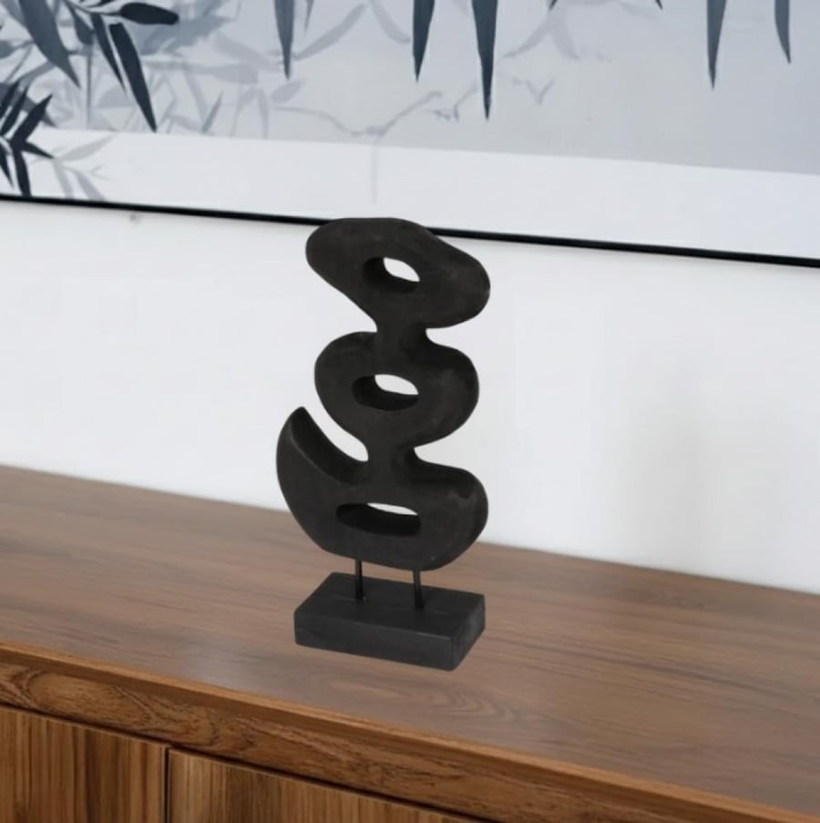 Modern wooden masterpiece with a luxurious sleek design