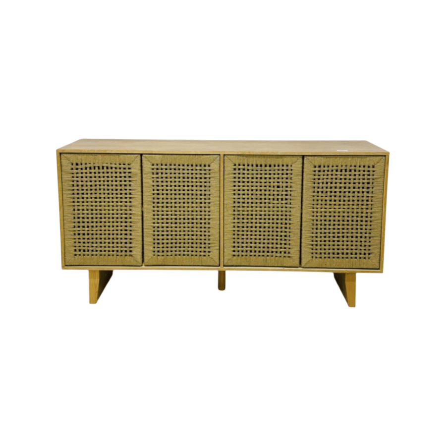 Luxurious wooden buffet with four doors, 160 cm