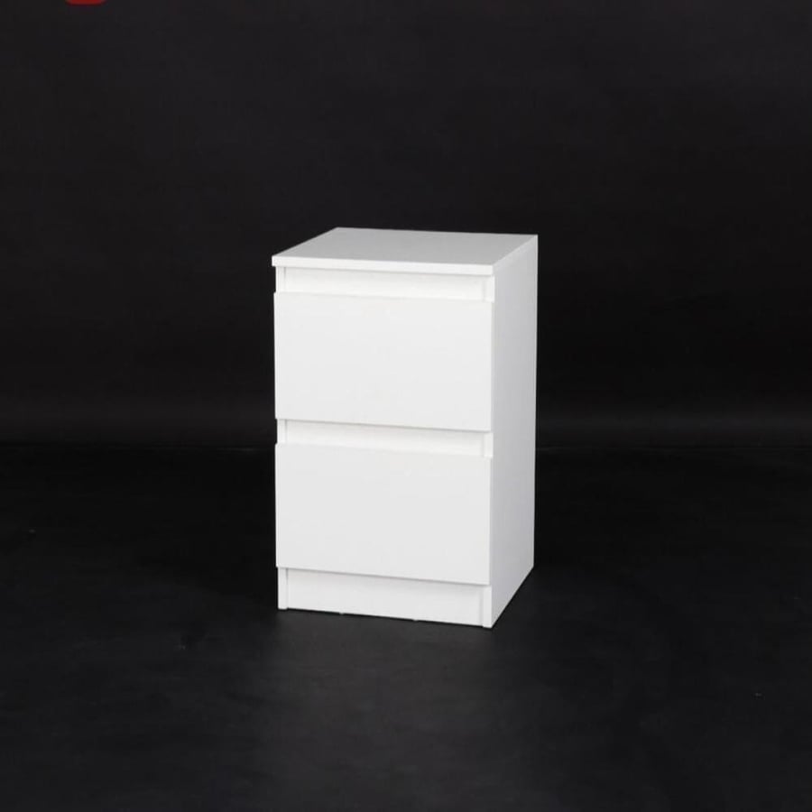 كمدينو 2درج فاخر وعصرى - (k Y142 WHITE(40+40+55)CM)