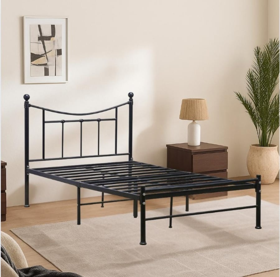 Stainless steel resistant to rust bed with elegant design 200*120cm