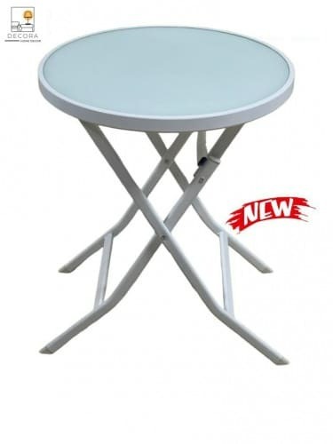 Round table folding - foldable table - size 60*60