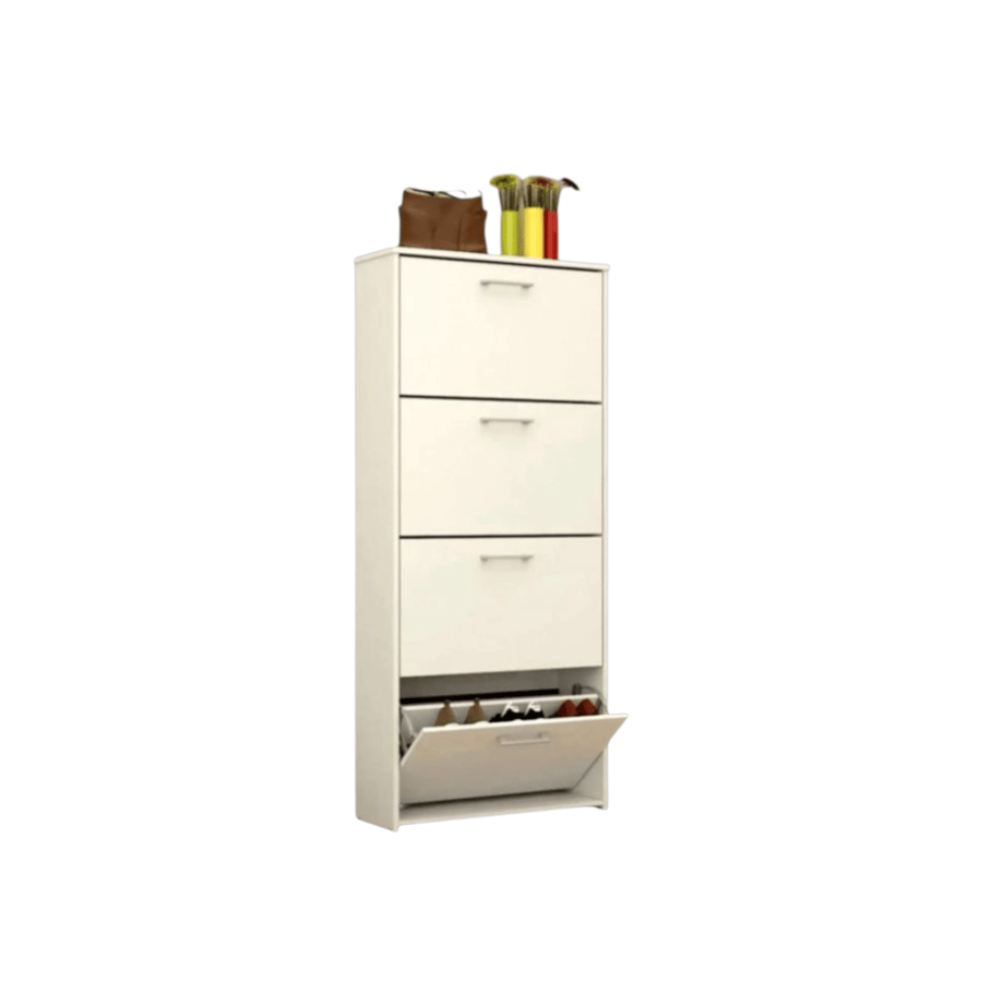 Shoe cabinet 4 floors from Dekora - perfect storage for your shoes