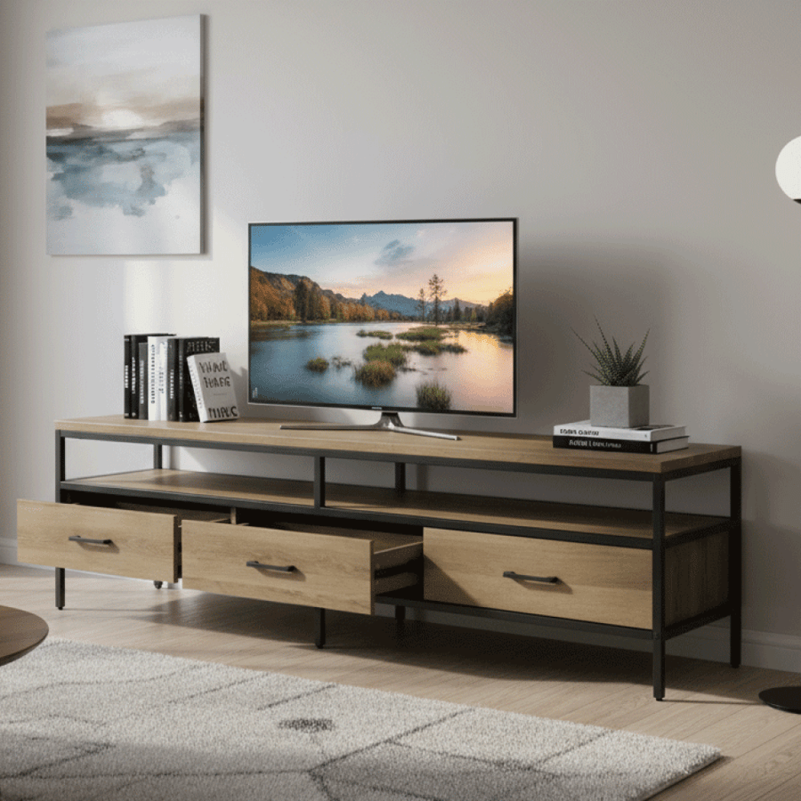 TV table with modern design 180 cm