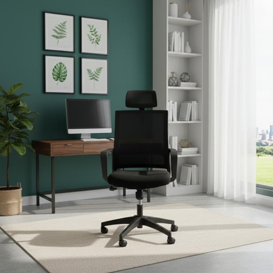 Moving mesh chair - with modern design.