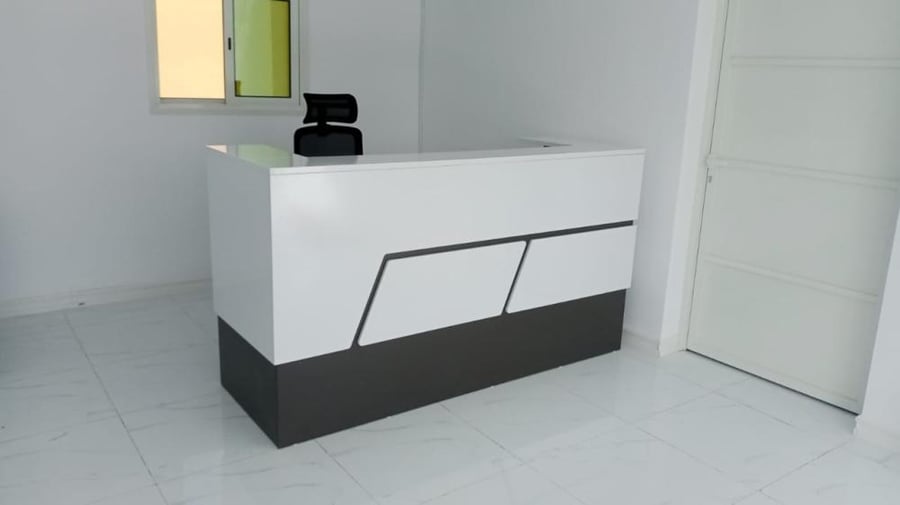 كونتر استقبال فاخر بتصميم مميز وعصرى