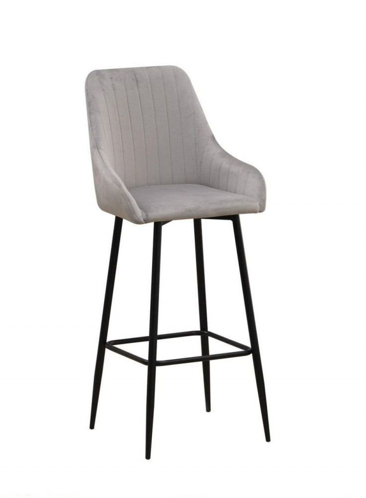 Velvet bar stool 8113