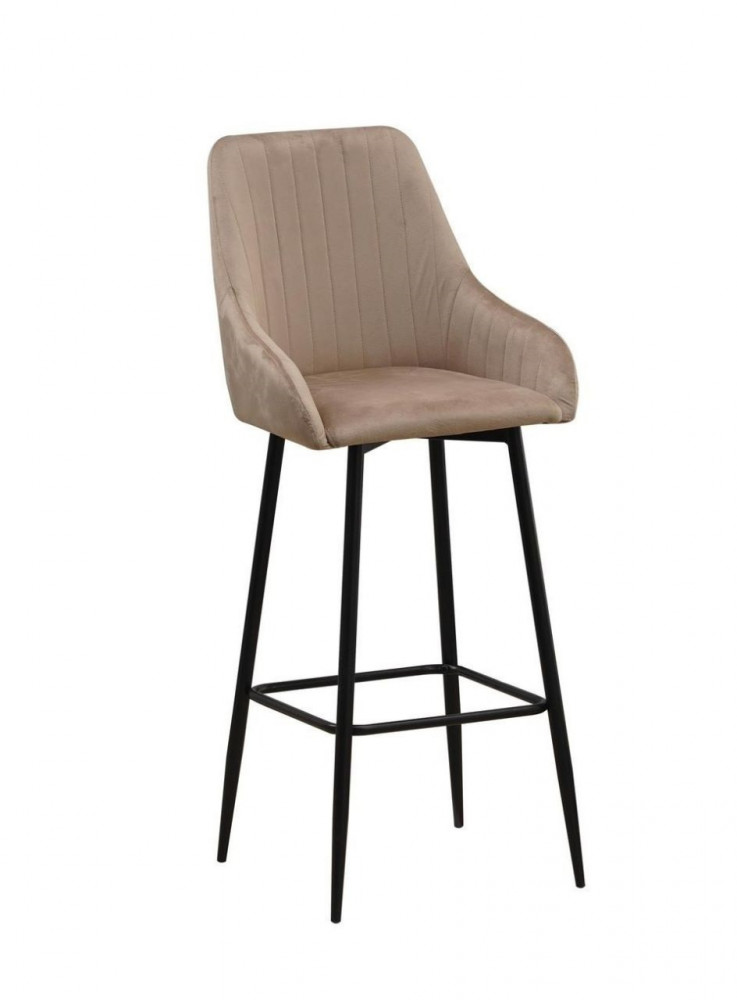 Velvet bar stool 8113