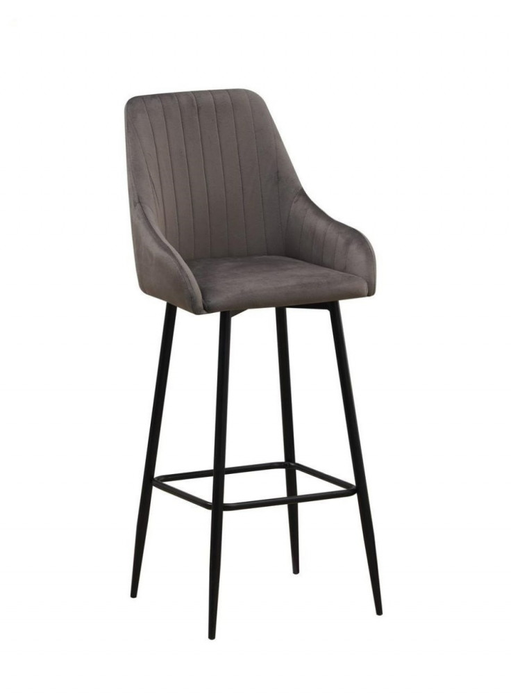 Velvet bar stool 8113