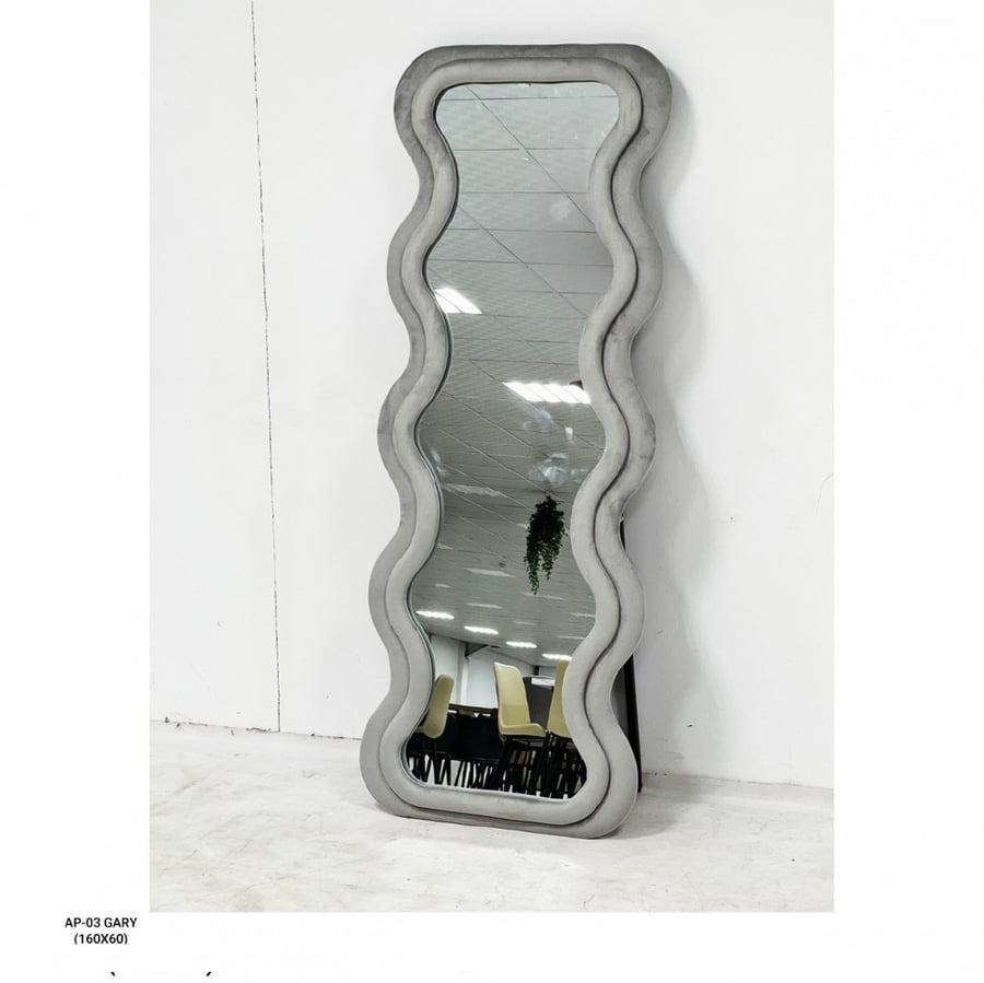 Royal mirror stand velvet size 160*60 frame velvet