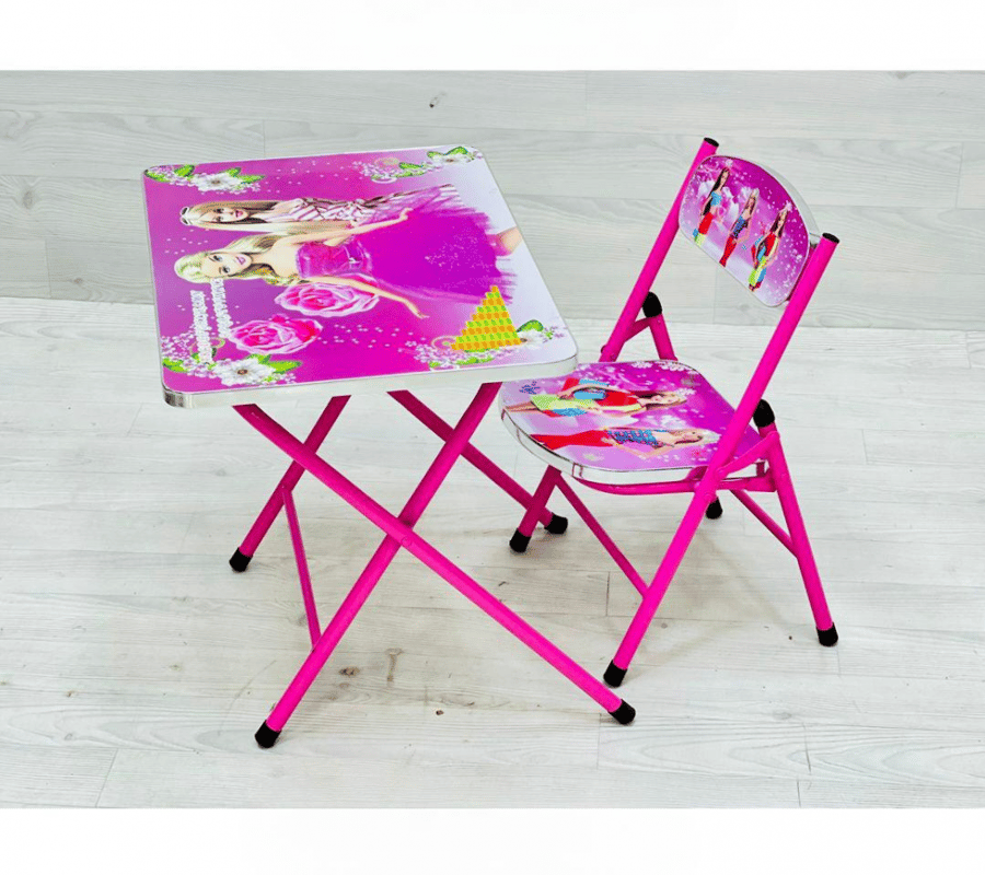 Very special children's desk - pink color