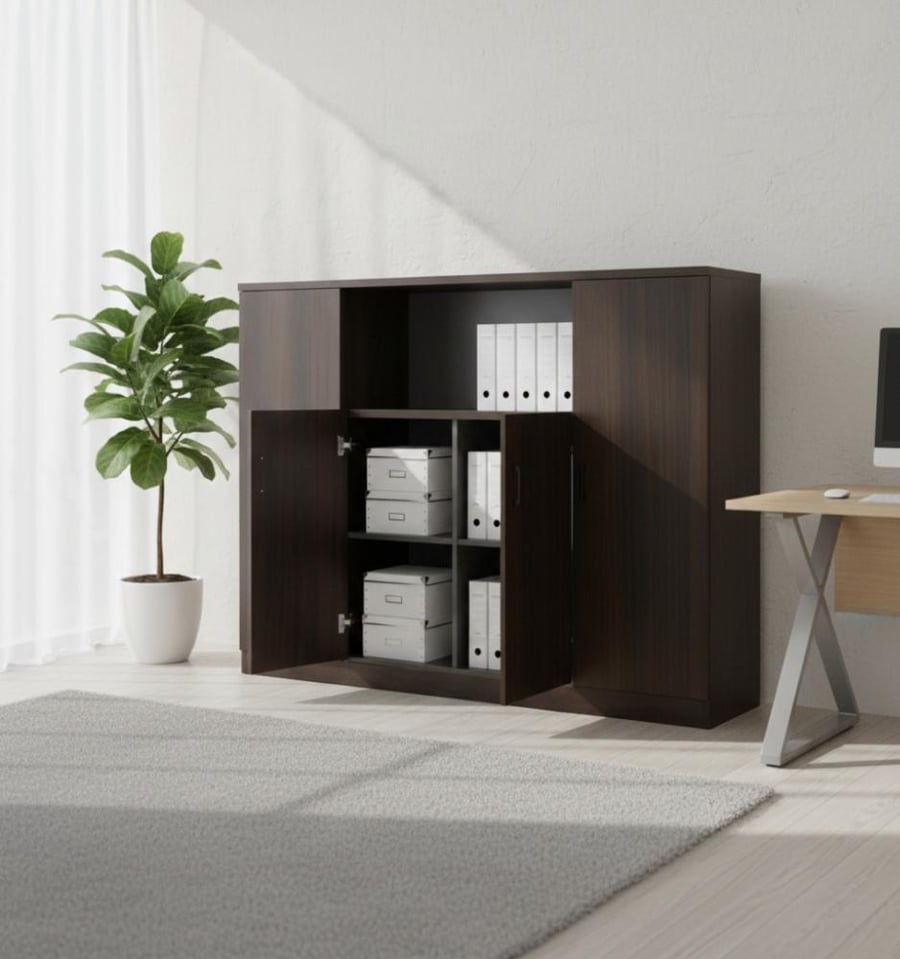 Office wardrobe with 4 doors in a modern and distinctive design