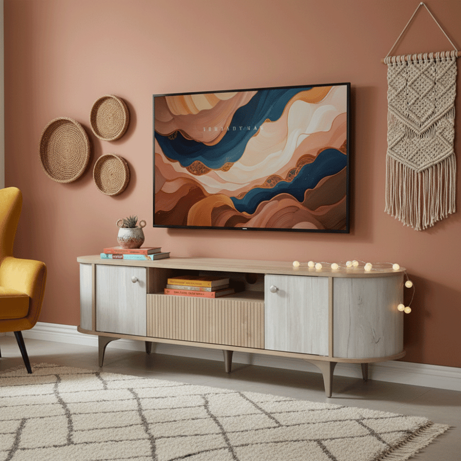 طاولة تلفاز180سم بتصميم انيق وفاخر